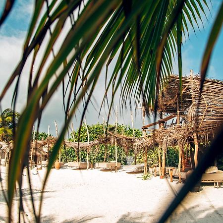 Ikal Tulum Hotel Dış mekan fotoğraf A beach hut at the resort
