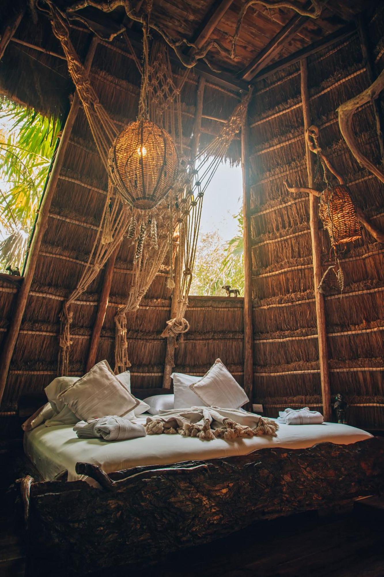 Ikal Tulum Hotel Dış mekan fotoğraf The interior of a spa at the resort